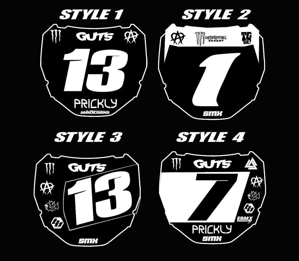 ODI Plate Decal