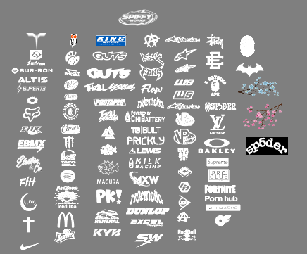 Chrome hearts motocutz decal